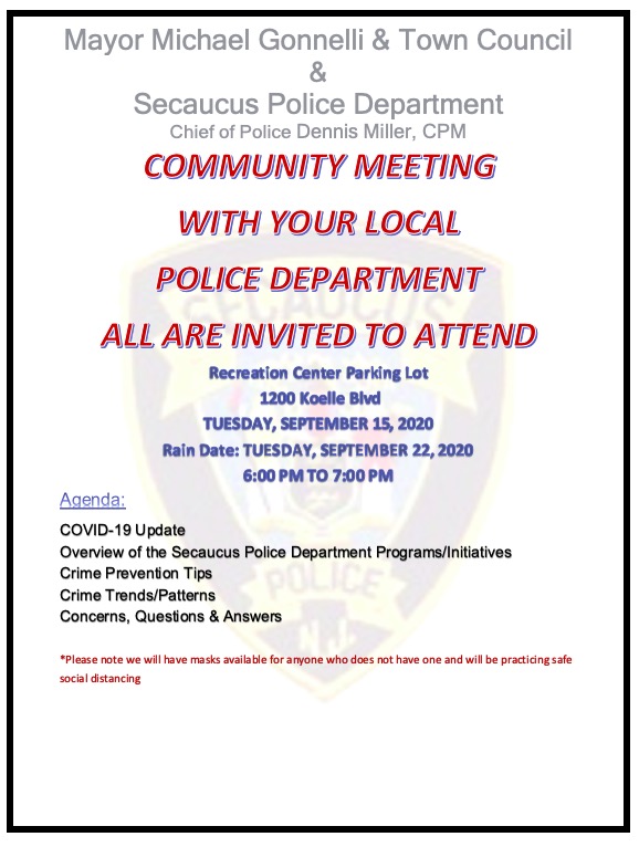 Police community meeting 9-15-2020