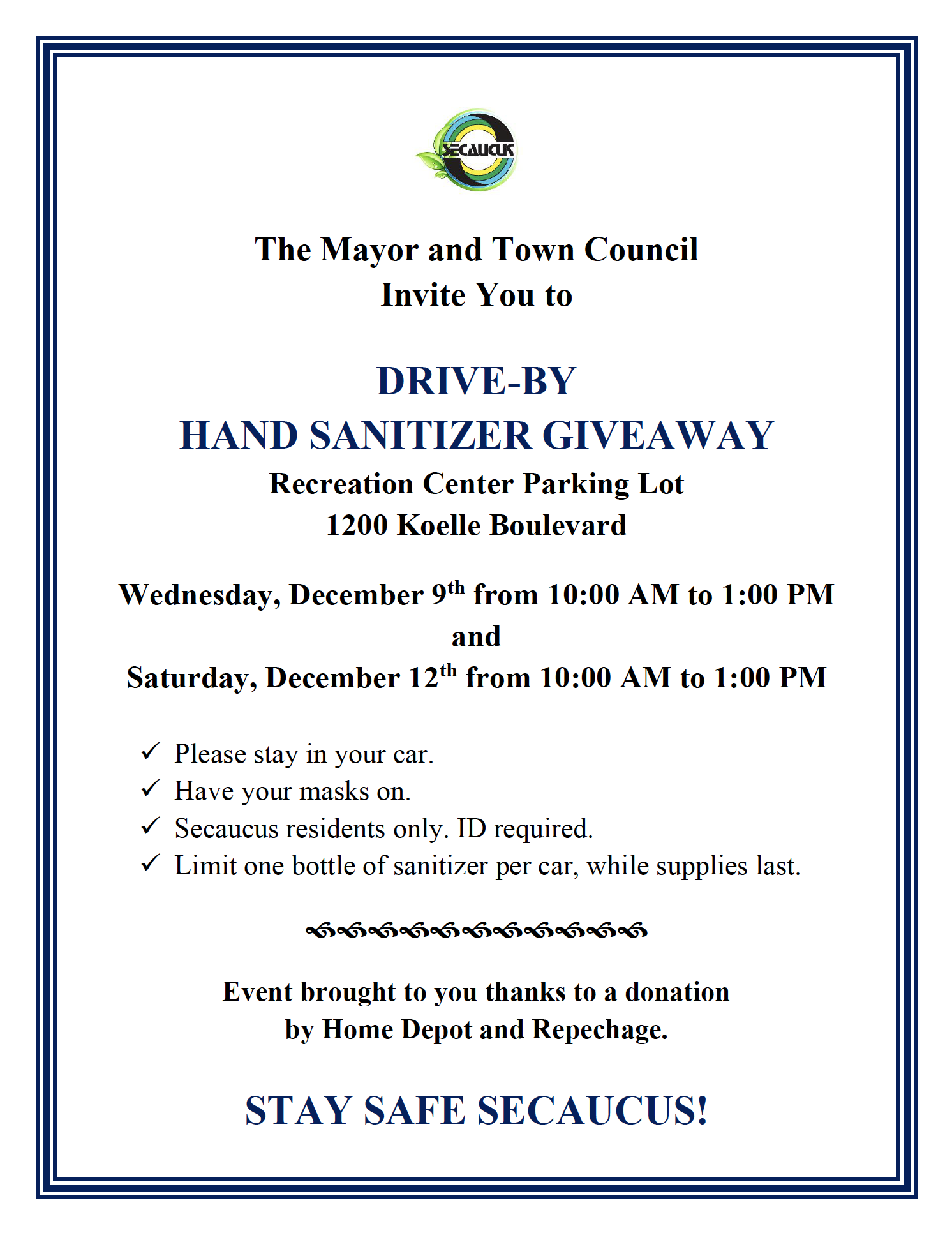 Hand Sanitizer Giveaway