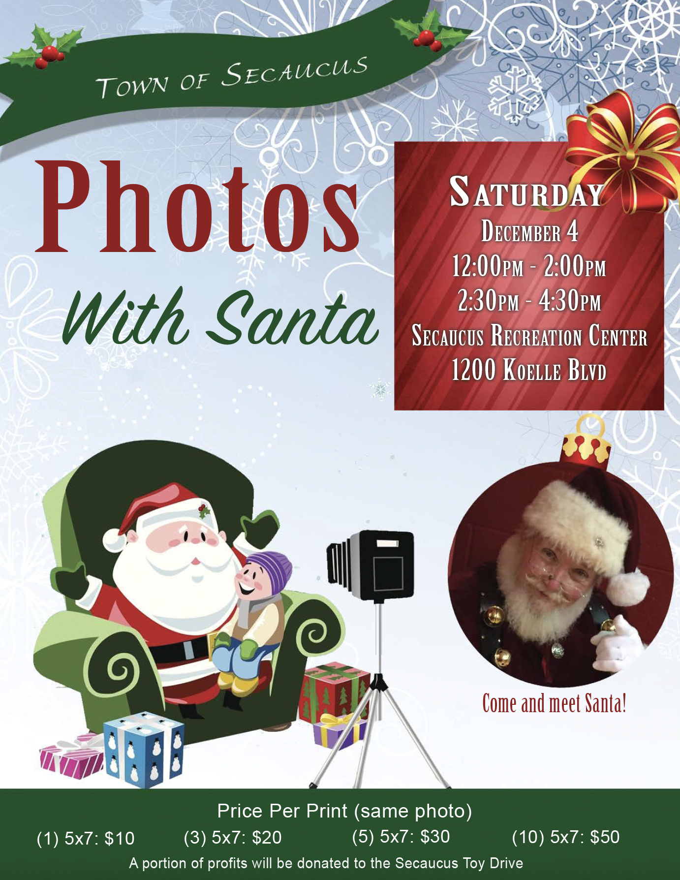 Photos with Santa Flyer