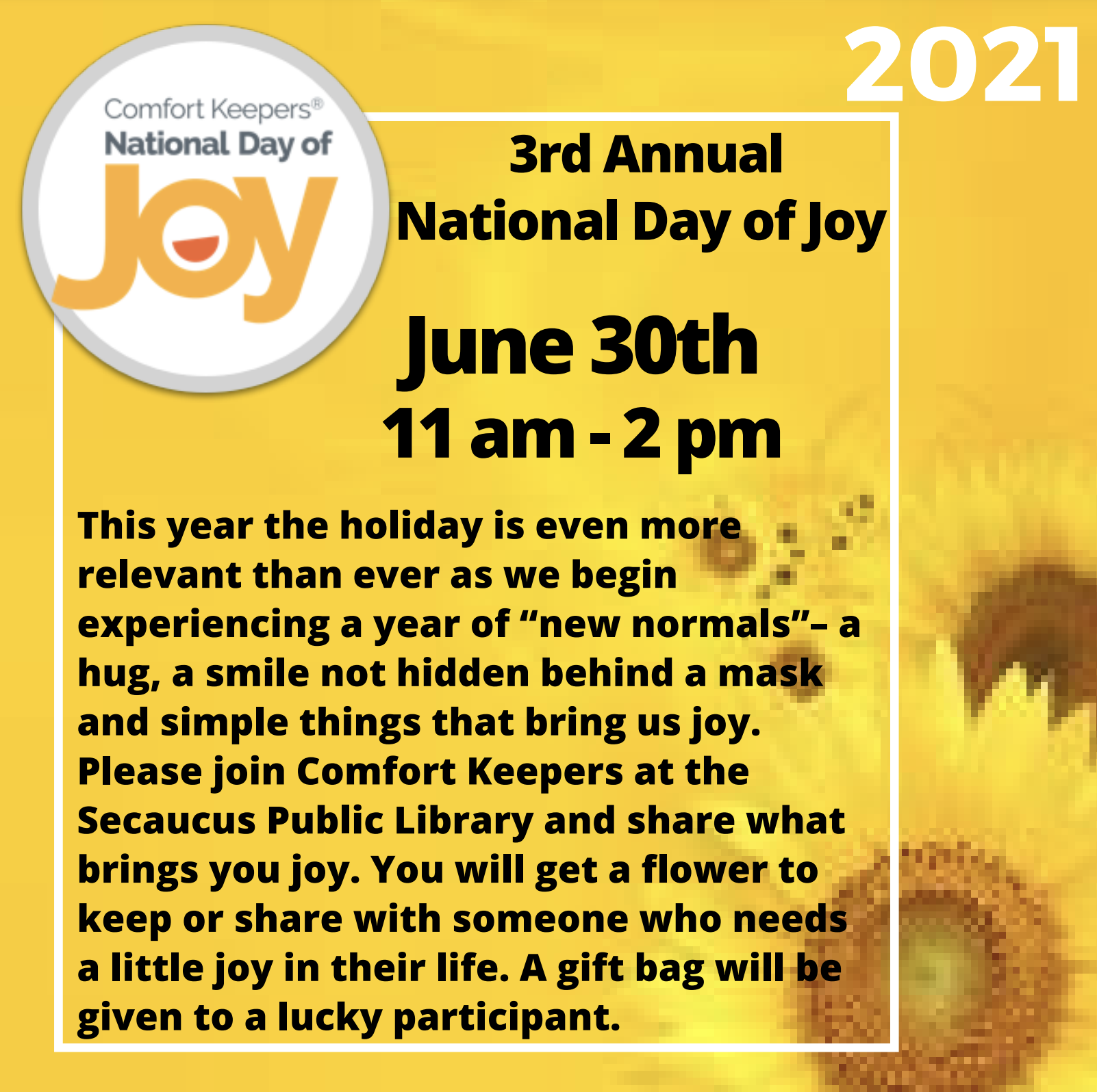 Day of Joy - Click for PDf