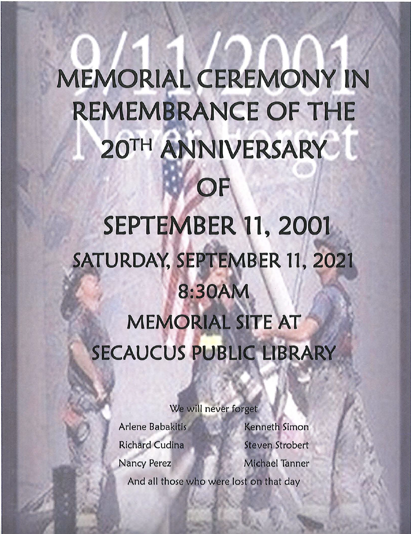 9 11 Memorial Ceremony