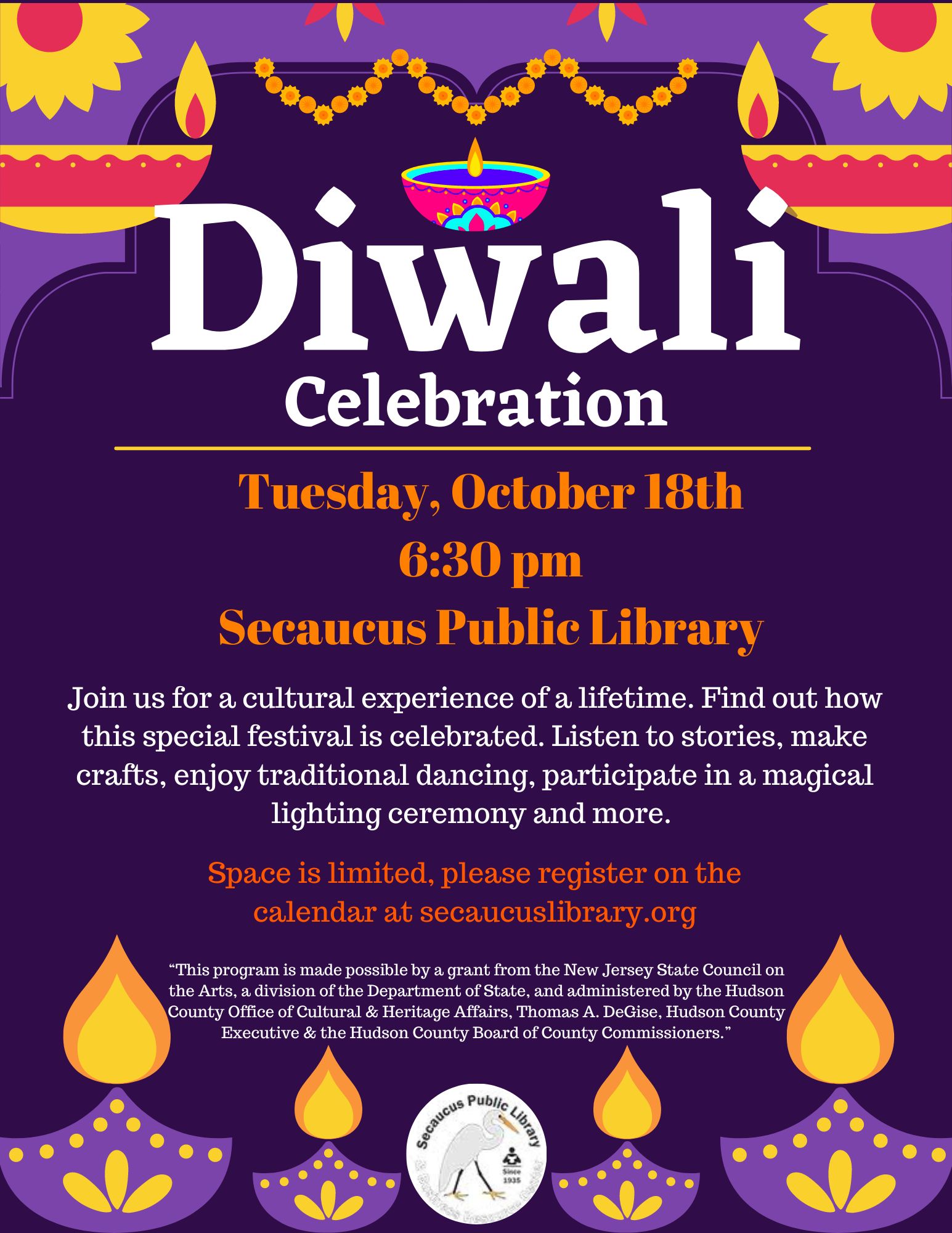diwali celebration flyer