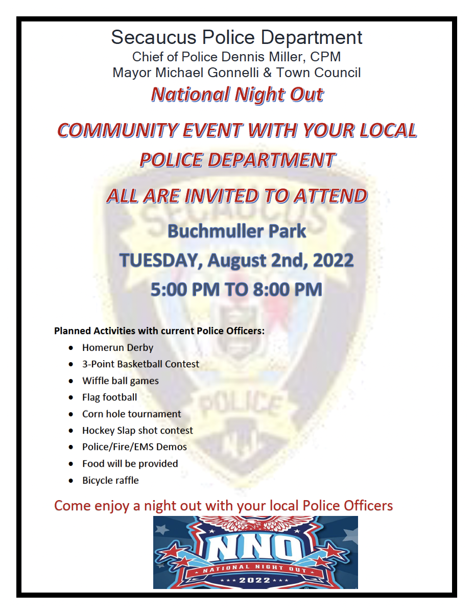 national night out flyer