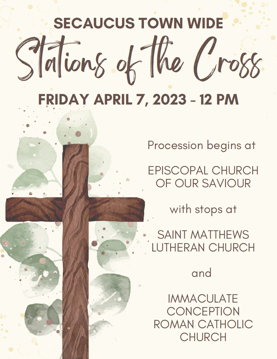 stations of the cross flyer
