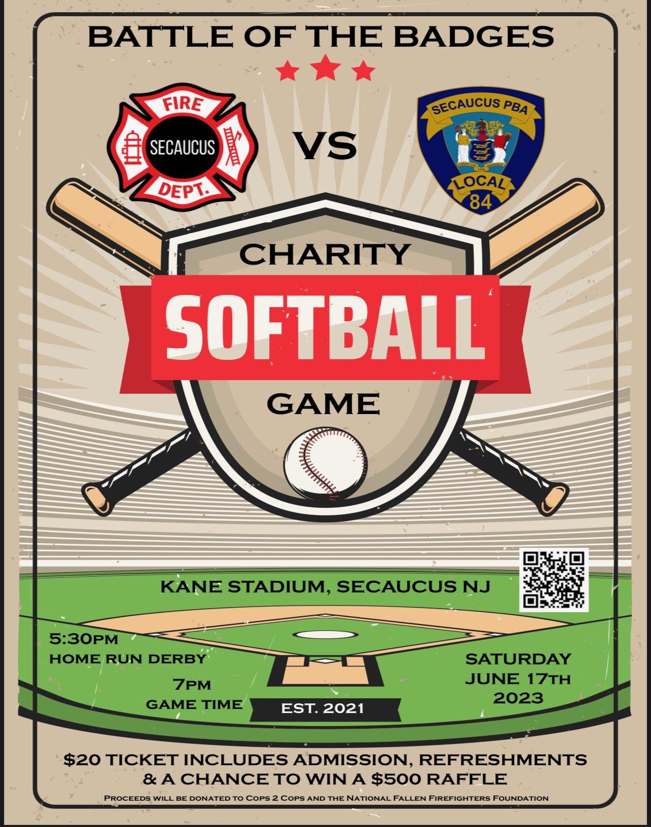 Battle of the Badges Charity Softball Game