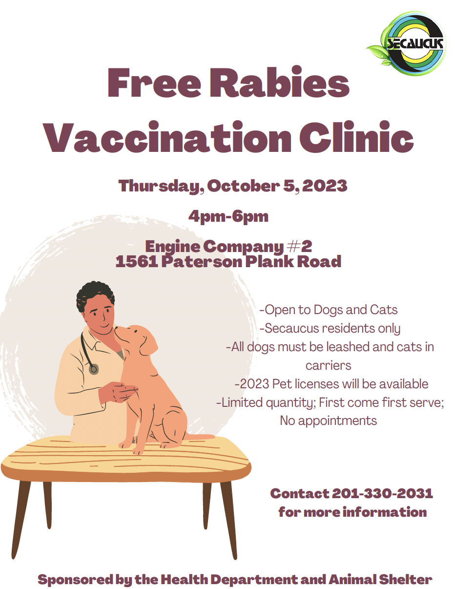 Free Rabies Clinic Flyer