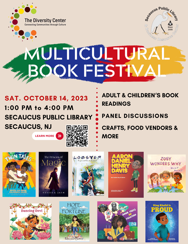 Book Festival Updated Flyer with QR code