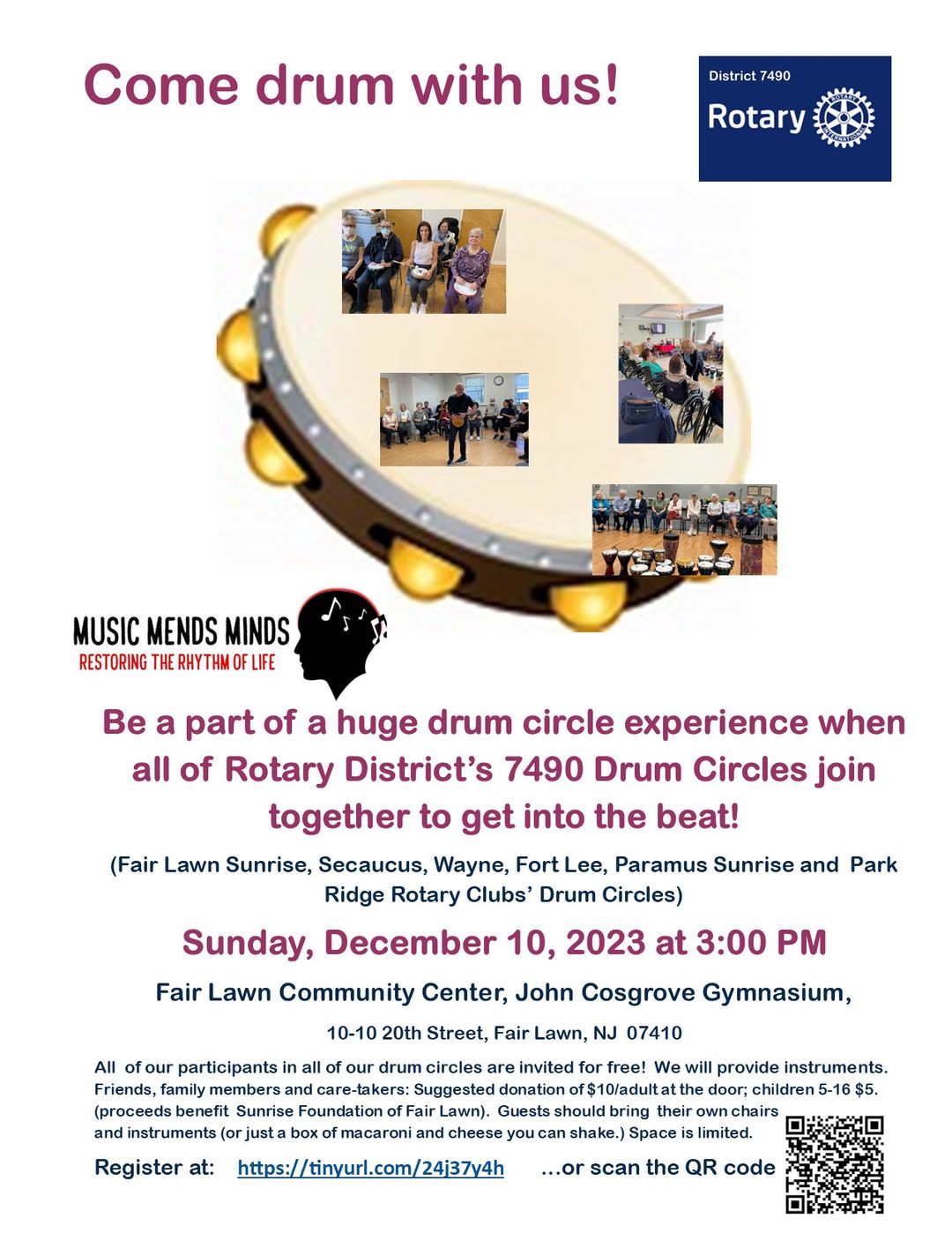 Drum Circle Event 