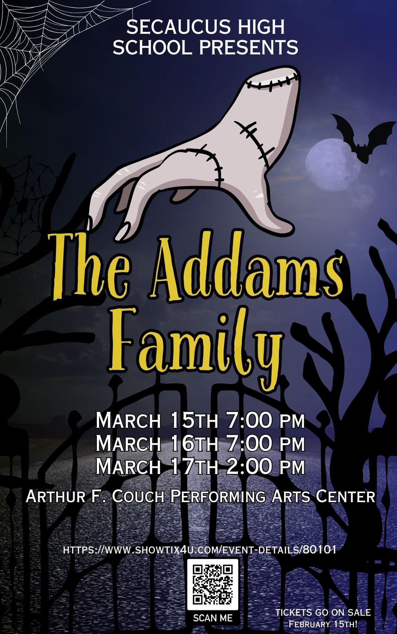 Addams Family flyer