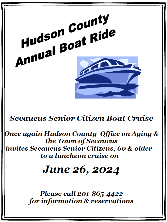 Hudson County Boat Cruise Flyer