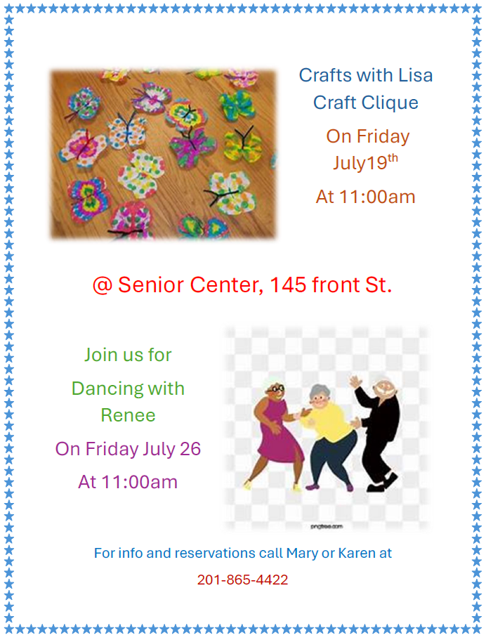 Flyer for Craft Clique. CLICK HERE for PDF version